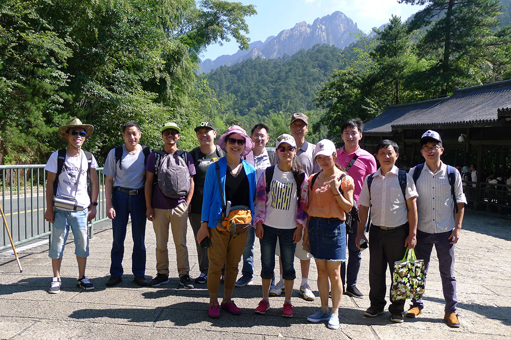 2016年9月公司組織黃山旅游